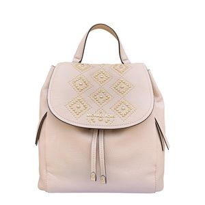 Michael Kors Riley Large ballet  pebbled leather studded Backpack